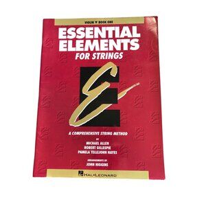 Essential Elements Violin Book One By Michael Allen Robert Gillespie Pamela Tell